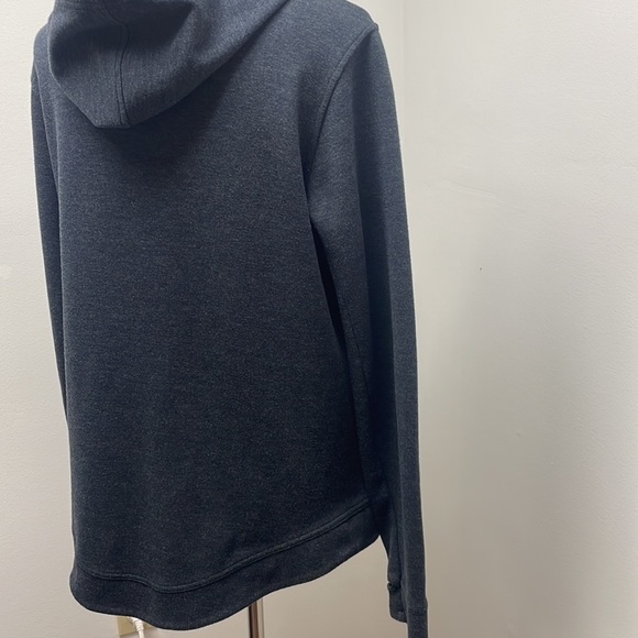 Women's Asymmetrical Zip Gray Jacket - Picture 11 of 16